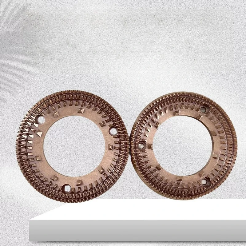 Flat Burr Coffee Grinder with Ghost Tooth Burr, Stainless Steel Grinding Disc for Espresso and Pour Over