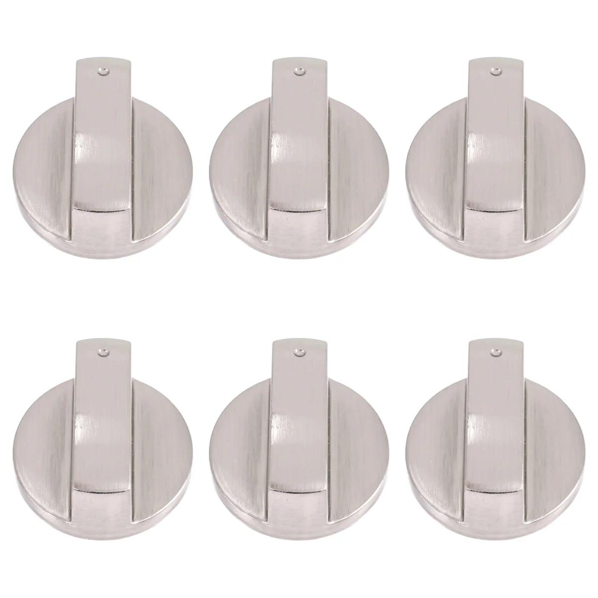 6 шт. ручки для плиты, 6 мм ручки для газовой плиты, сменные металлические ручки для плиты, аксессуары для кухни, ручки для газовой духовки HY