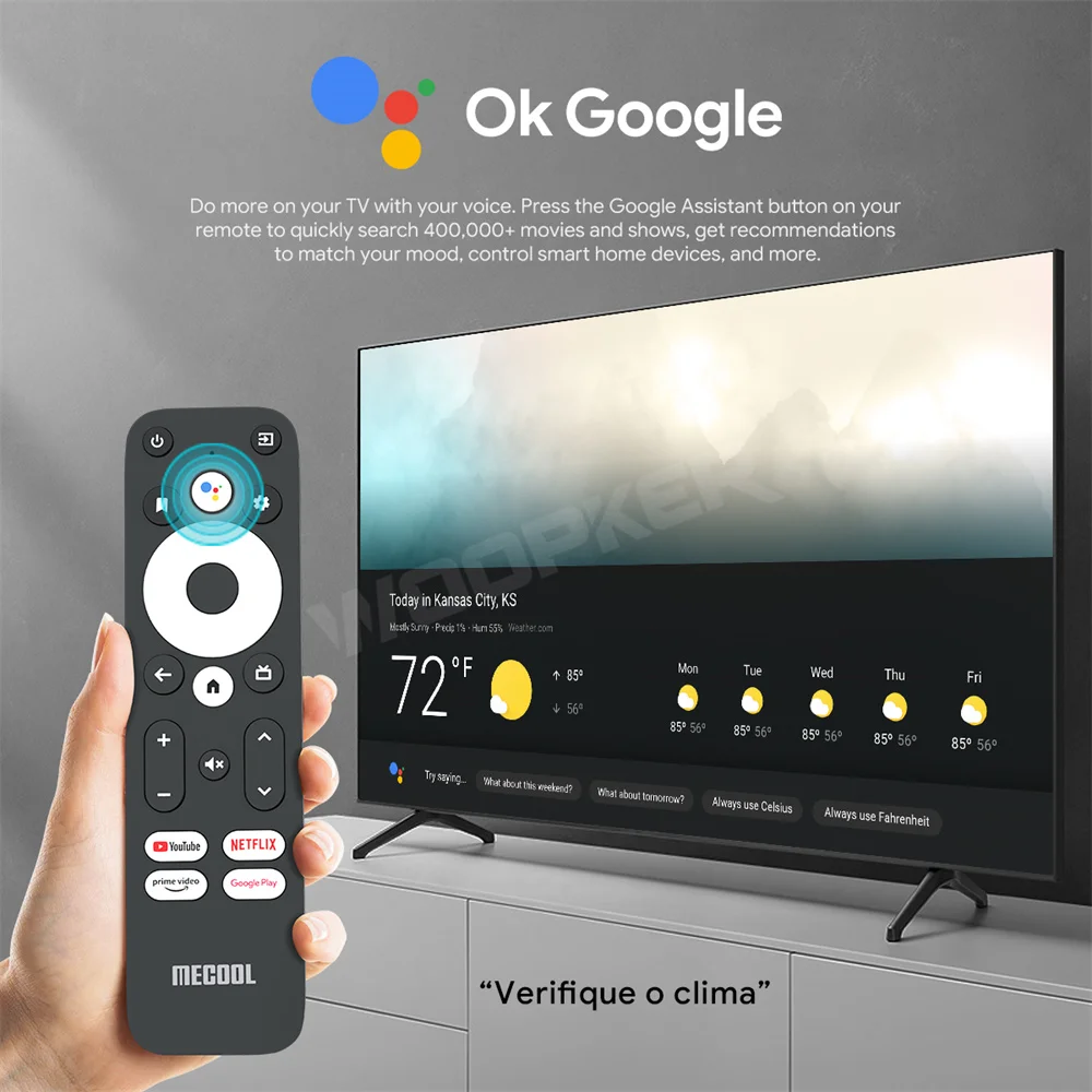 MECOOL KM2 Plus Android 11 TV Box Amlogic S905X4 4K 2G DDR4 2.4G/5G 2T2R wiFi BT5.0 Chơi Phương Tiện HDR 10 Âm Thanh Dolby Audio Set Top Box