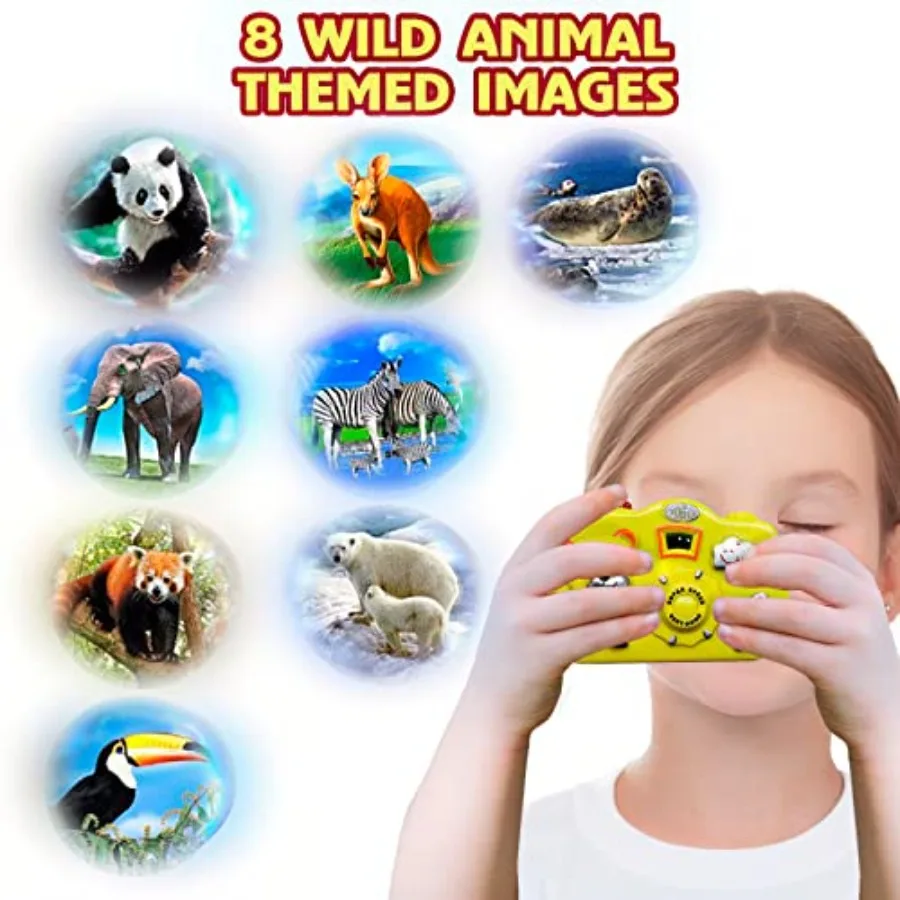 Camera Toy Set with Images in Viewfinder 24PCs - Party Favors for Toddlers, Goodie Bags Stuffers for,3 Colors view 4