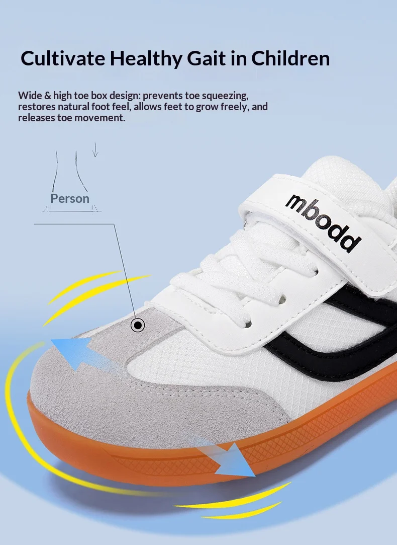 Zapatos Descalzos para Niños, Zapatillas con Puntera Ancha, Antideslizantes, Minimalistas, para Uso Diario
