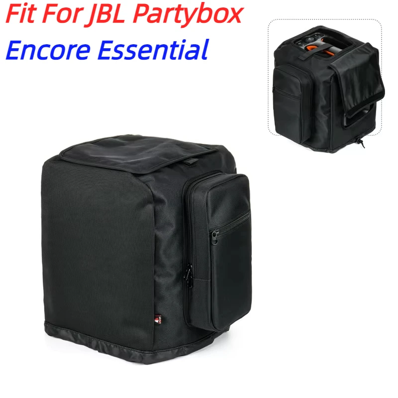 

For JBL Partybox Encore Essential Speaker Trolley Organizer Microphone Side Storage Pouch Protective Carry Case Portable Bag