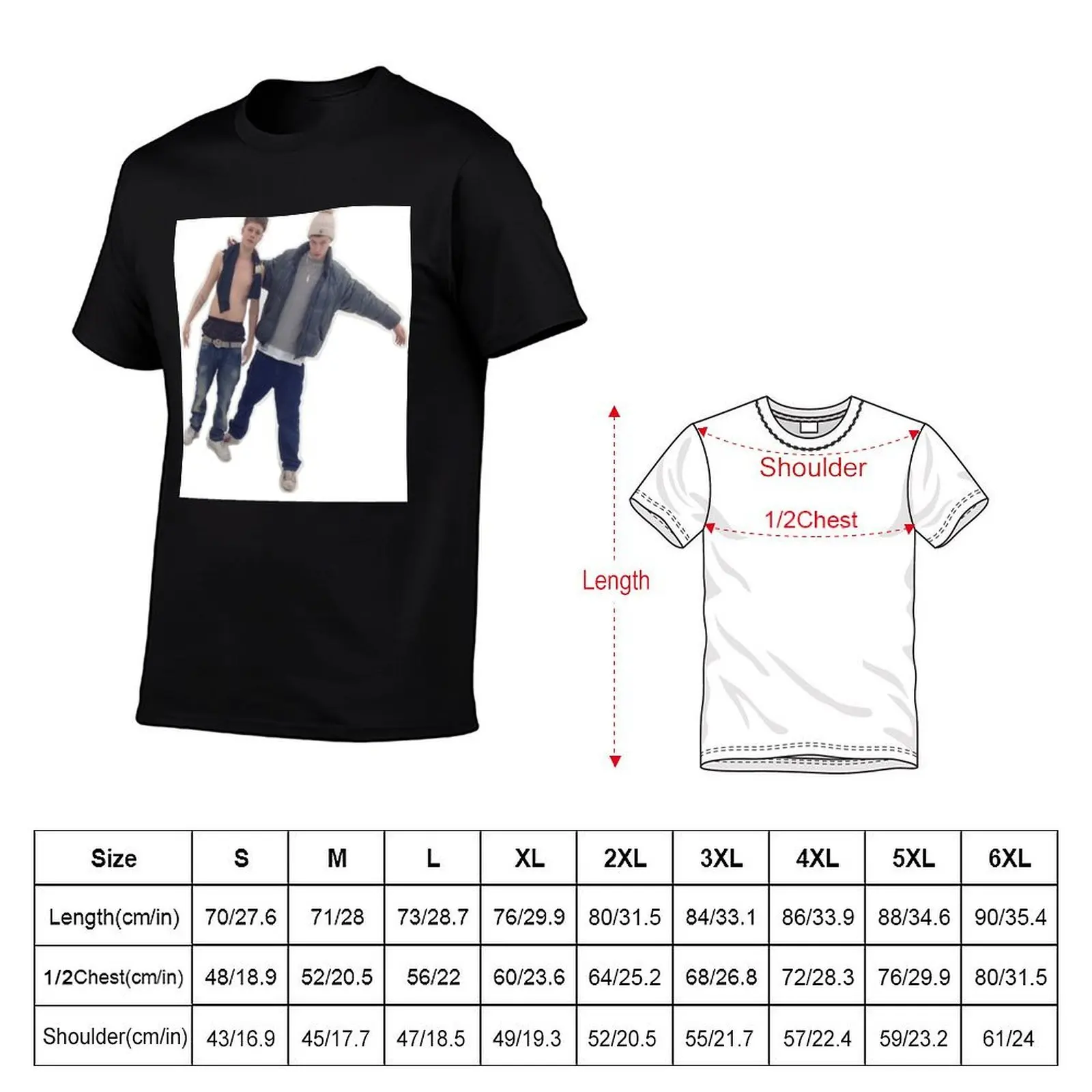 Yung Lean & Bladee T-Shirt man t shirts graphic man t shirts for men T-Shirt