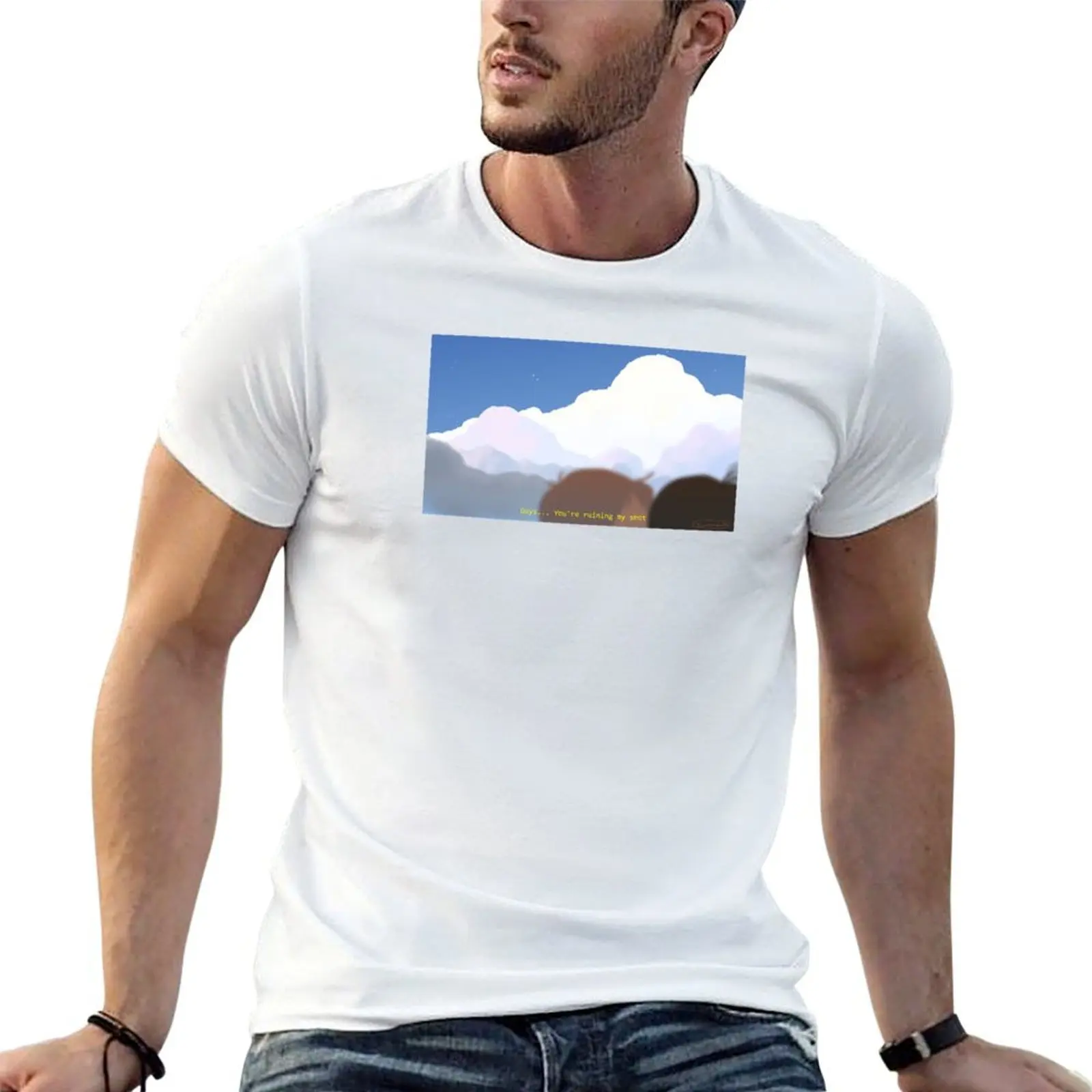 

holiday men shirts t a casual cotton man T-Shirt man t shirt Lovebirds tshirt anime for on