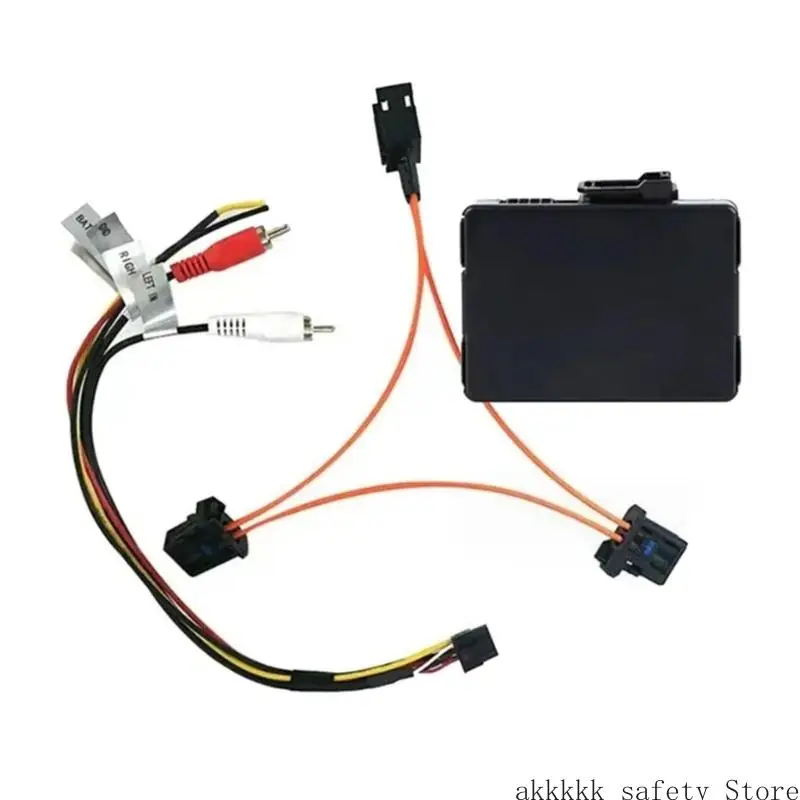 

Replacement Aux Audios Input Decoders Box for 2004-2009 Bluetooth-compatible Music Adapter for Device