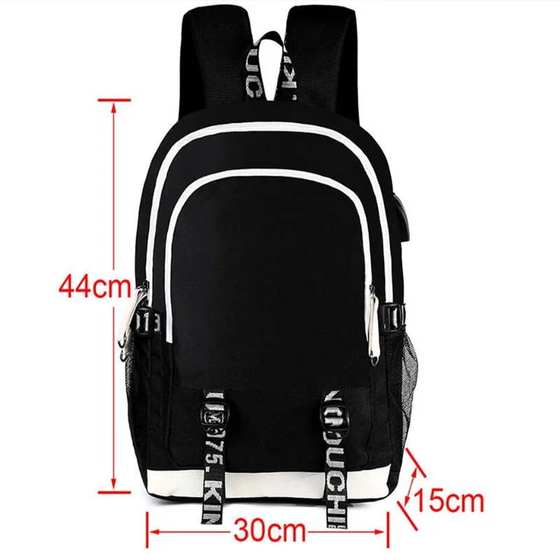 Anime OSHI NO KO Backpacks  Teenarges Schoolbag Hoshino Ai Rubii Girls Boys Fashion Shoulder Laptop Outdoor Bags Mochila