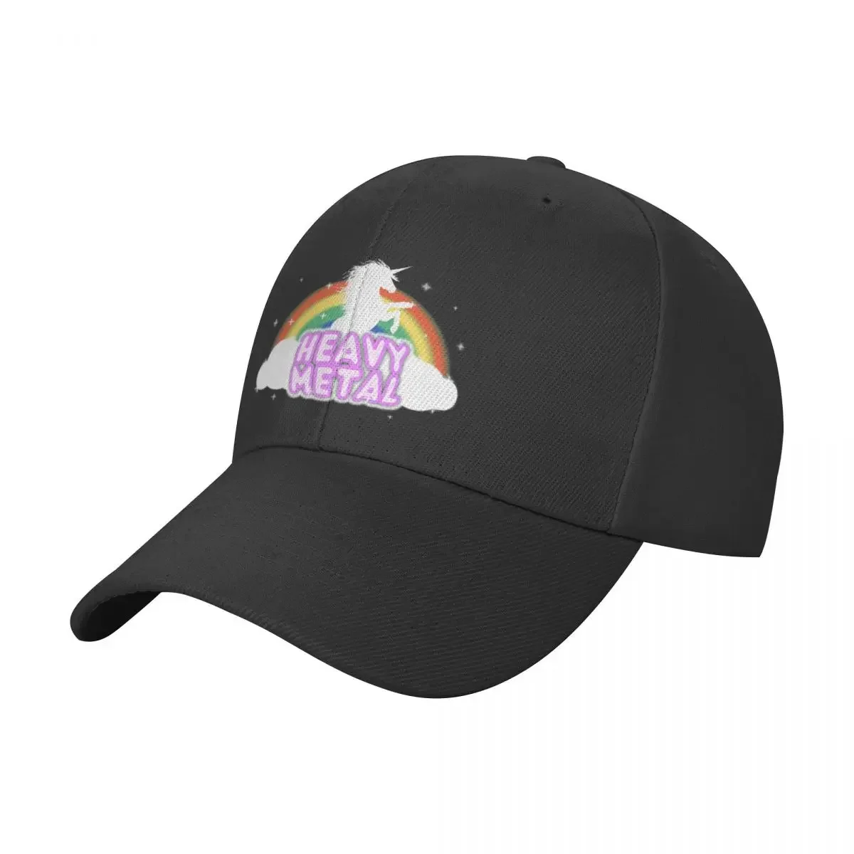 

Heavy Metal Rainbow Unicorn Baseball Cap Rugby Snapback Cap Hat Luxury Brand Women Caps Men's