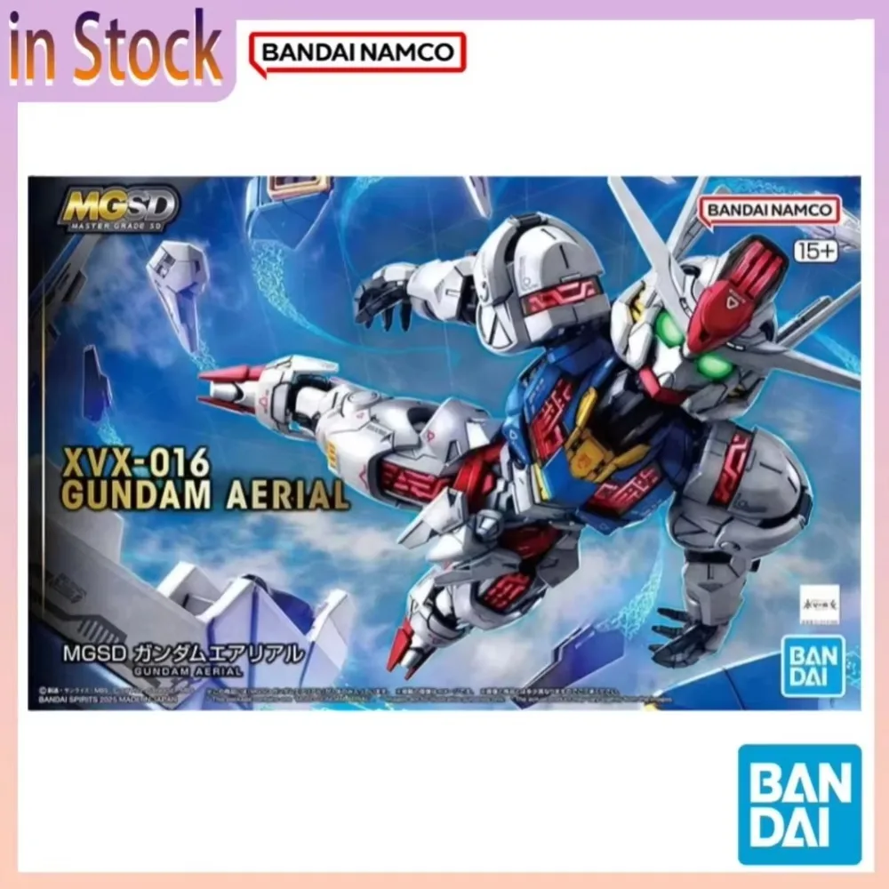 

В наличии: Оригинальный официальный набор для сборки модели Gundam BANDAI MGSD XVX-016, фигурки, аниме-модель, игрушка для мальчиков, в оригинальной коробке, подарки на праздники.
