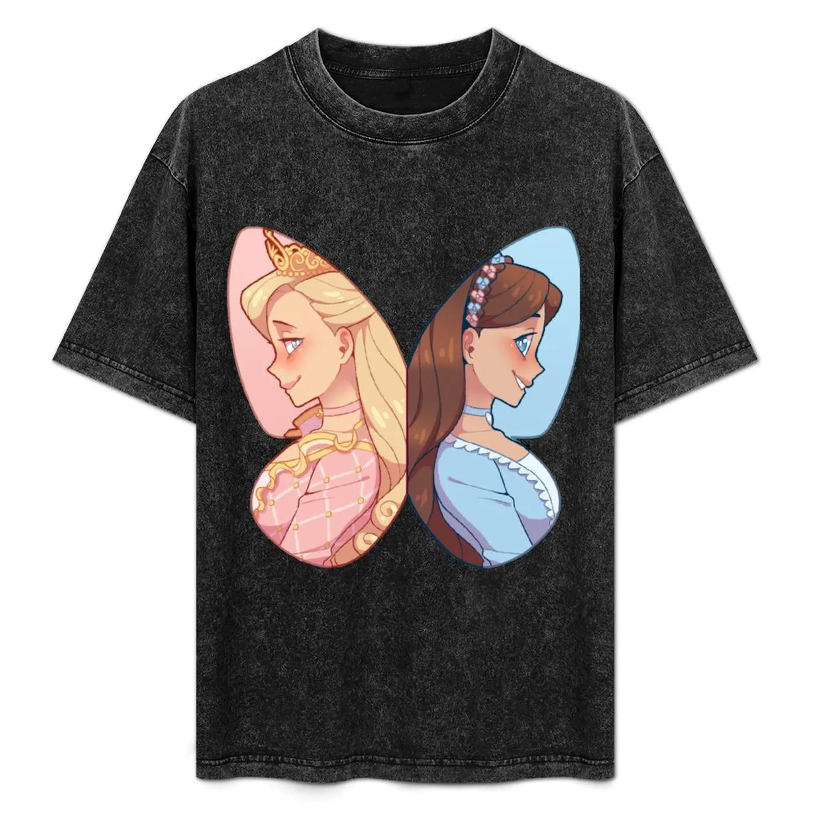

Butterfly Princess and the pauper T-Shirt Work Outdoor Short Sleeve Tee