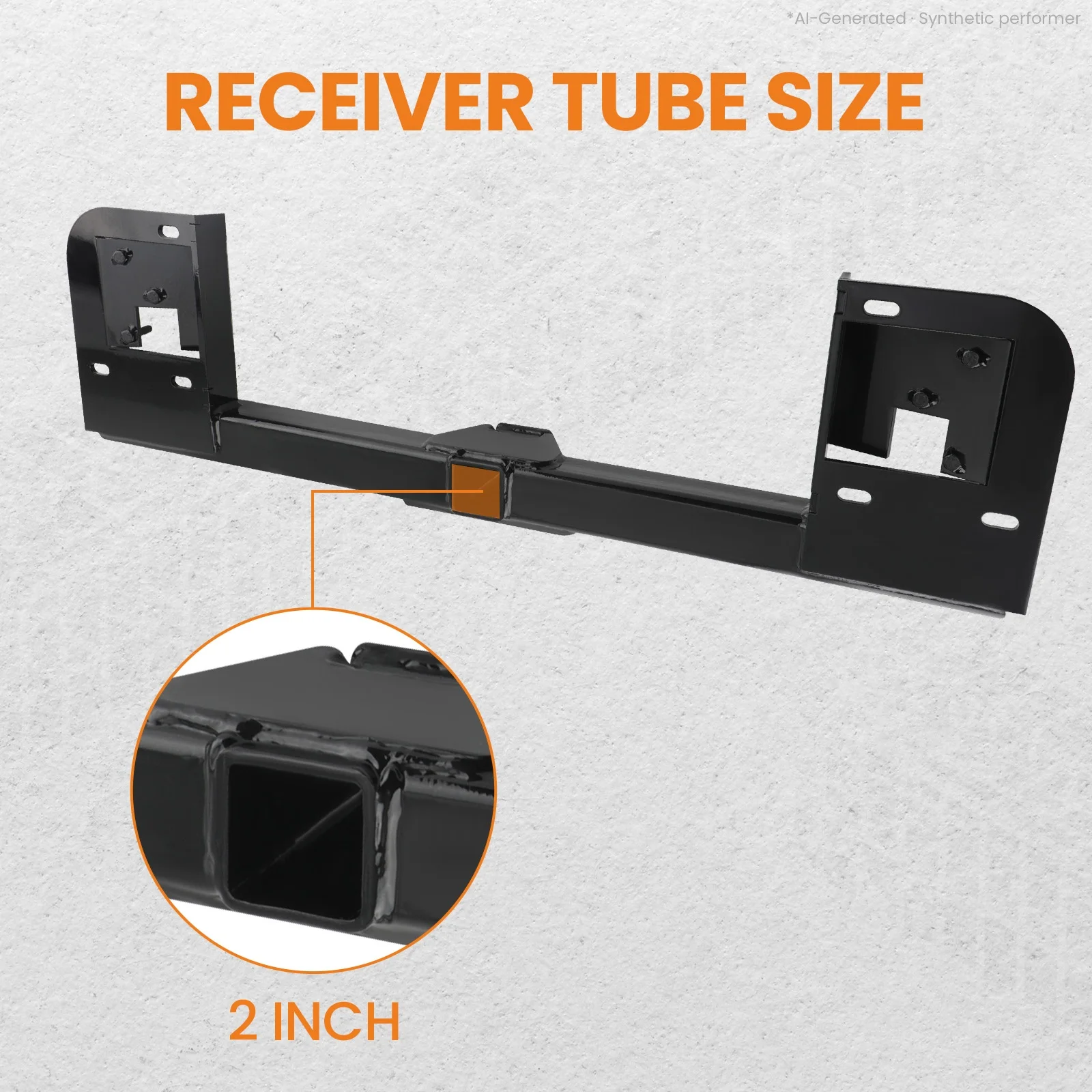 Class III Max-Frame Trailer Hitch Receiver 2