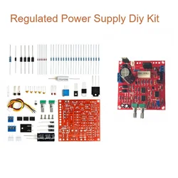 0-30V 2mA-3A DC Regulated Power Supply DIY Kit for Adjustable Current Limit Protection in Lab Short Circuits