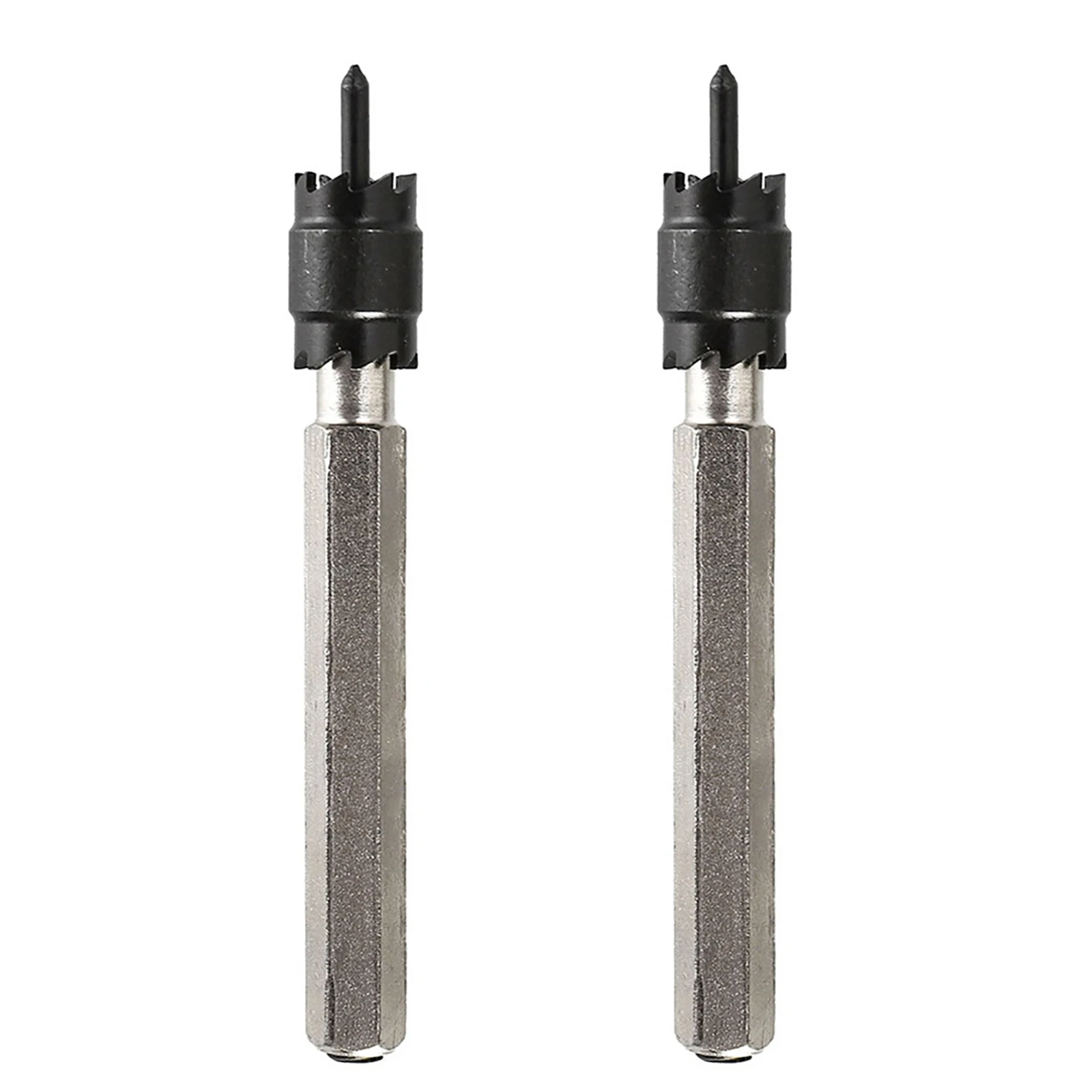 2Pcs 5/16In Drill Bit Spot Welding Tool Cutter Double Side Carbide Tip Stainless Metal Hole Drilling Center Rotary Spot Drill