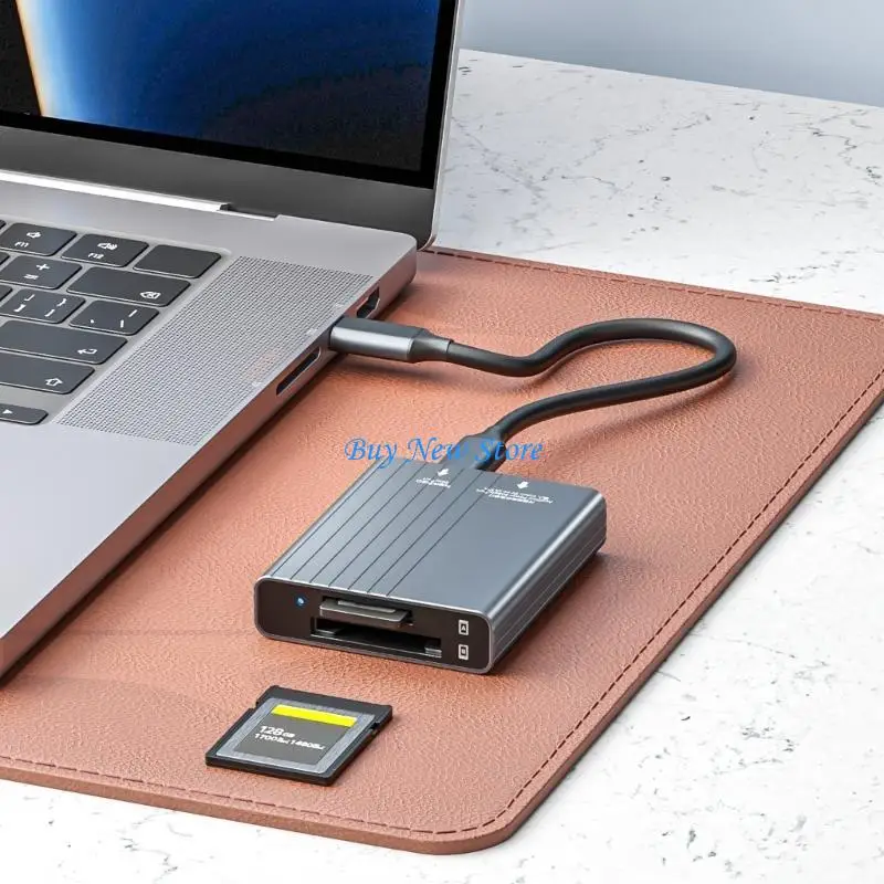 

20CE Card Reader USB 3.1 Gen2 CFexpressTypeA/B Card Reader Multifunction Support 10Gbps for CFExpressUSB Card Reader