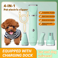 Dog Clipper Pet/Cat/Rabbit Hair Clippers Grooming Haircut Professional Trimmer Shaver Set Pets Cordless Rechargeable Promotions