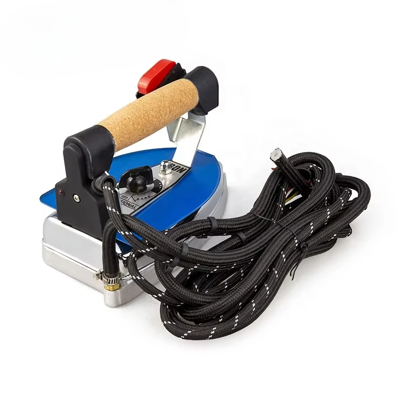 JZ-70100 Nieuw product monster op maat / ODM-strijkijzermachine roestvrijstalen basis industriële kledingstoomstrijkijzer