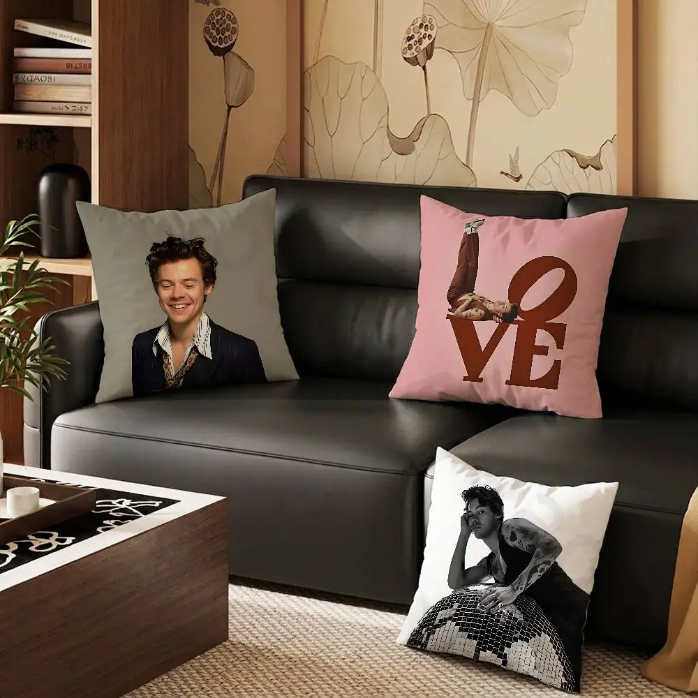 H-HaRRy Music Styles Pillow Case Pillow Case Living Room Sofa Cushion Cover Suitable For Home Bedroom Room Decoration