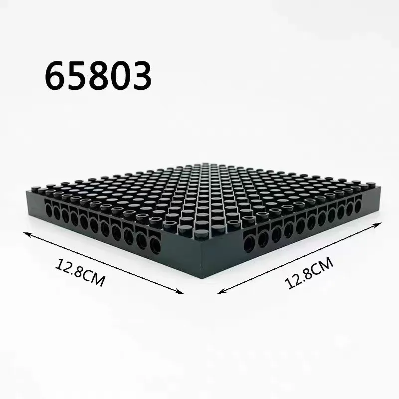 Pixel Painting Building Block Parts Bottom Plate, Mosaic 16x16 Perforated Brick Splicing Educational Toy Floor, DIY Parts.
