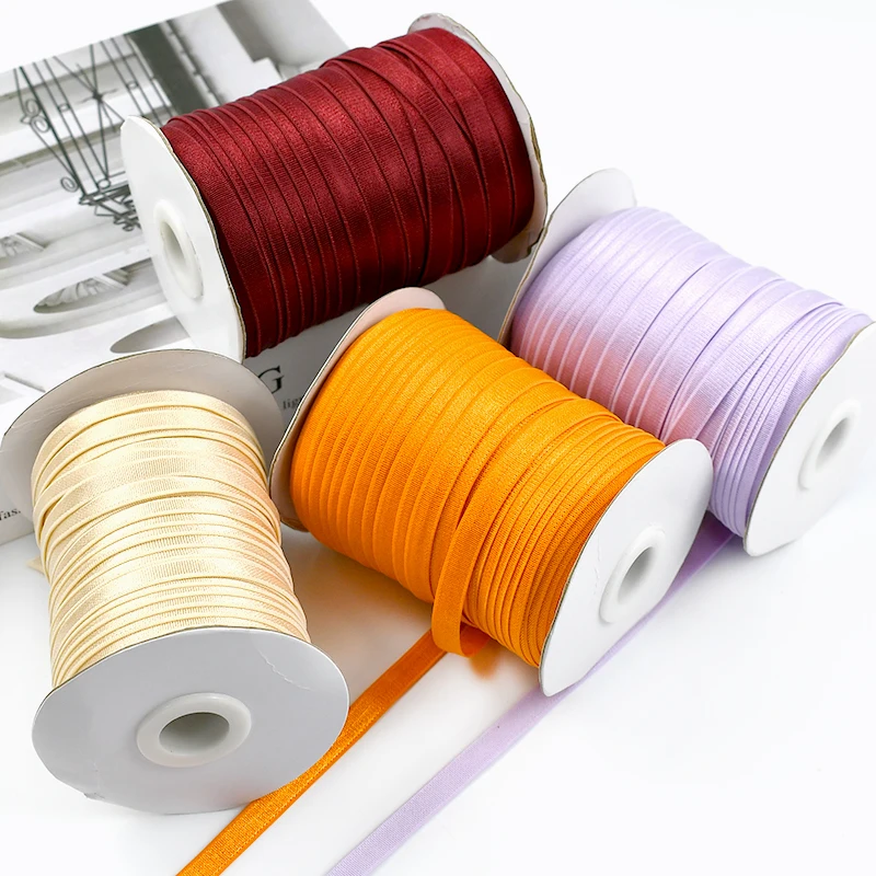 

Meetee 5/10/20Meters 8mm Elastic Band for Bra Underwear Strap Soft Stretch Tape Clothes Rubber Ribbon DIY Sewing Accessories
