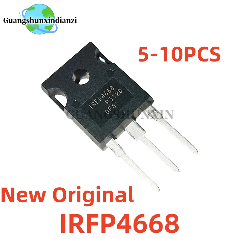 New Original 5-10PCS IRFP4668 IRFP4668PBF TO-247 200V/130A MOSFET Field effect transistor In Stock