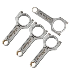 4340 I-Beam Connecting Rods for Audi VW EA888 1.8L 2.0L TSI Gen 3 ARP2000 5.669