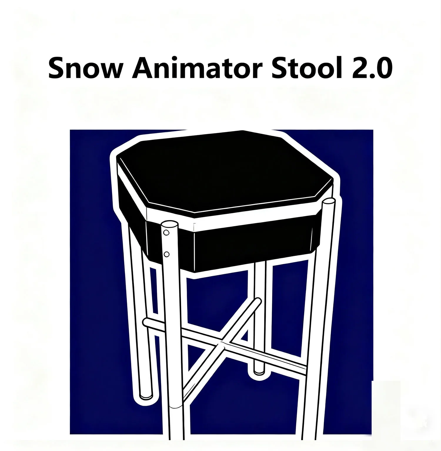 

Табурет Snow Animator 2,0, улучшенная версия, может волшебный трюк, будет разобранном, реквизит для сцены, фокусников, аксессуар, иллюзия с чехлом, реквизит