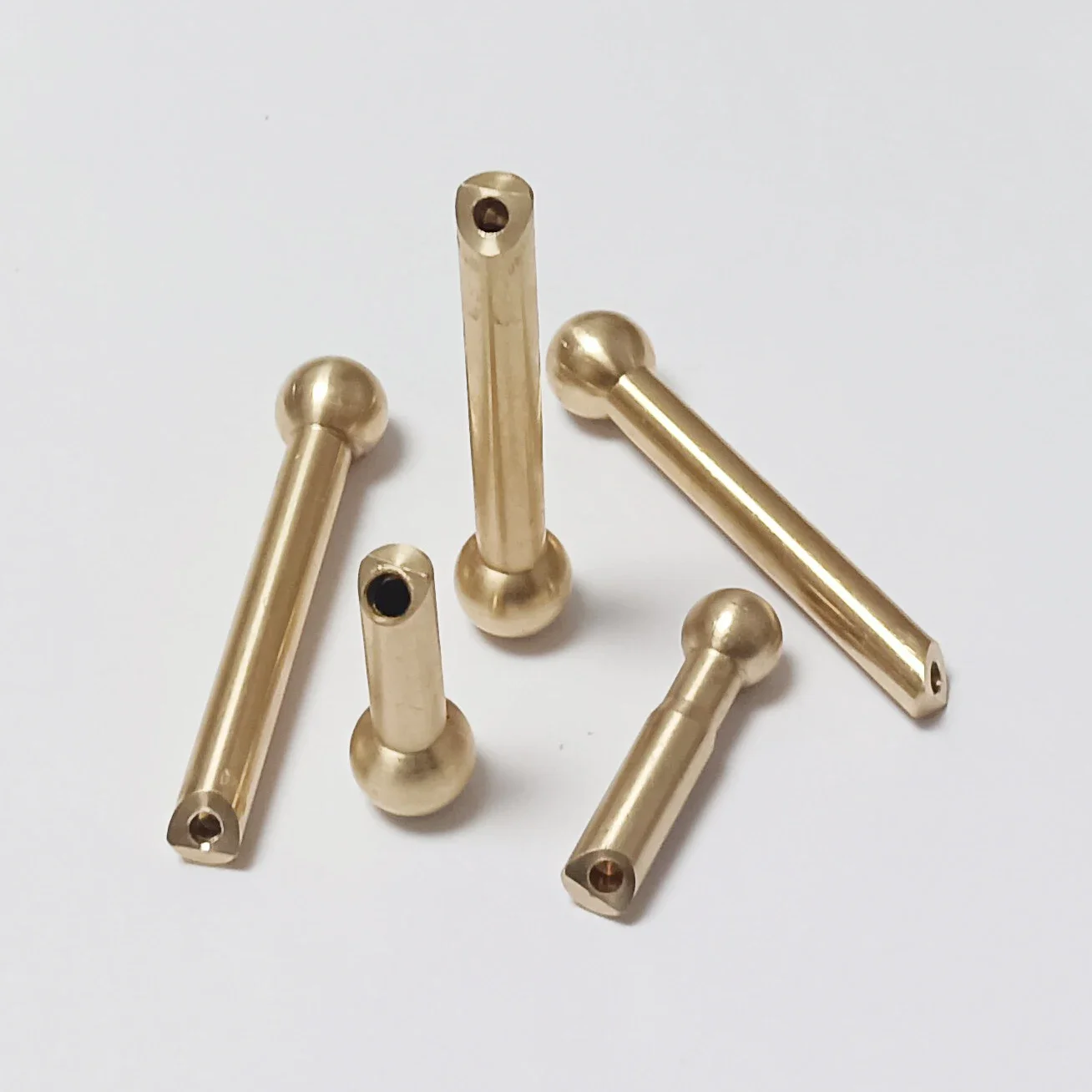 1PCS Through-hole Brass Ball Coolant Nozzle for CNC Machine Tools