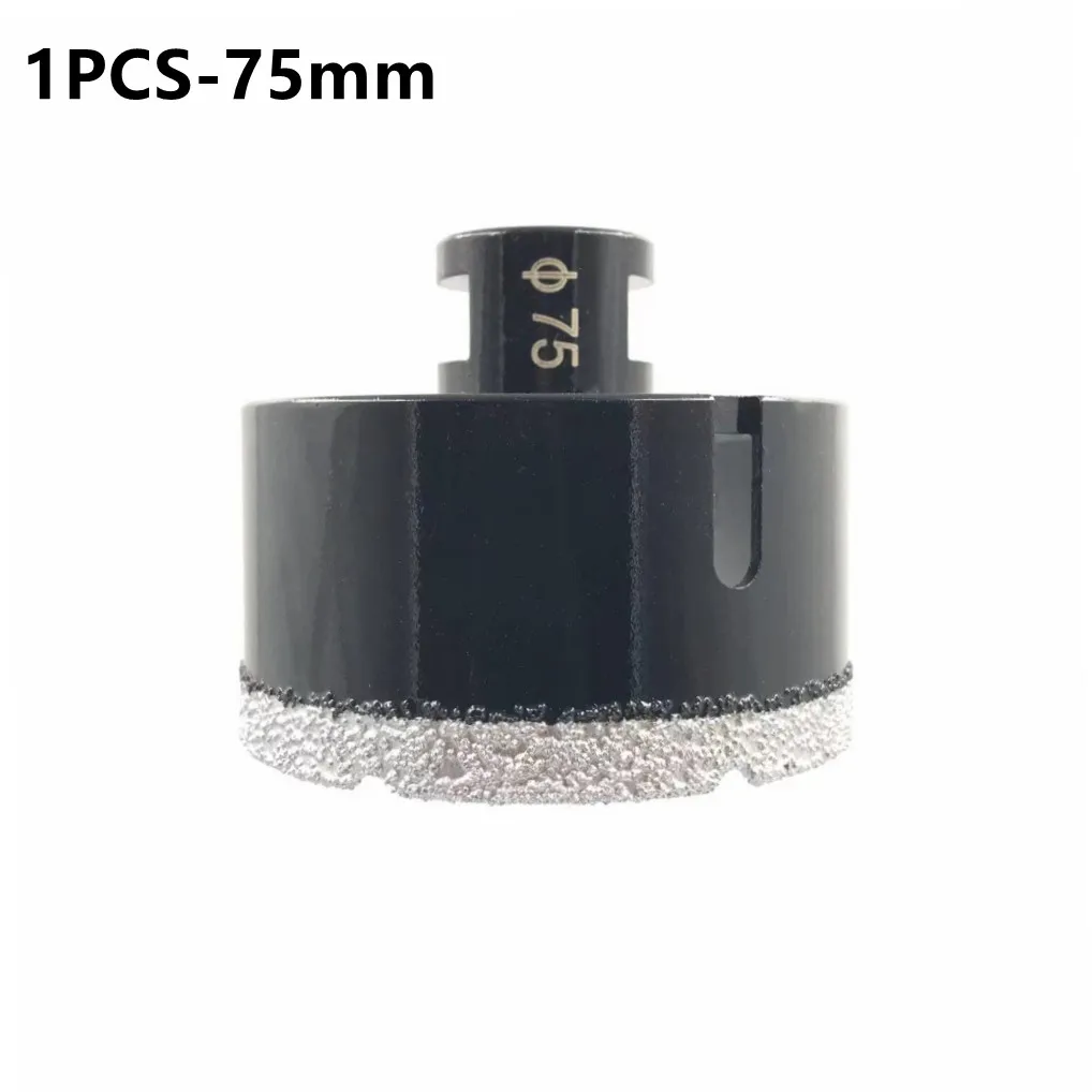 1 st 6mm-100mm Vacuüm Draad Gesoldeerde Gat Opener Boren Core Bit M14 Haakse Slijper Boor voor Keramische Tegels Graniet Marmer