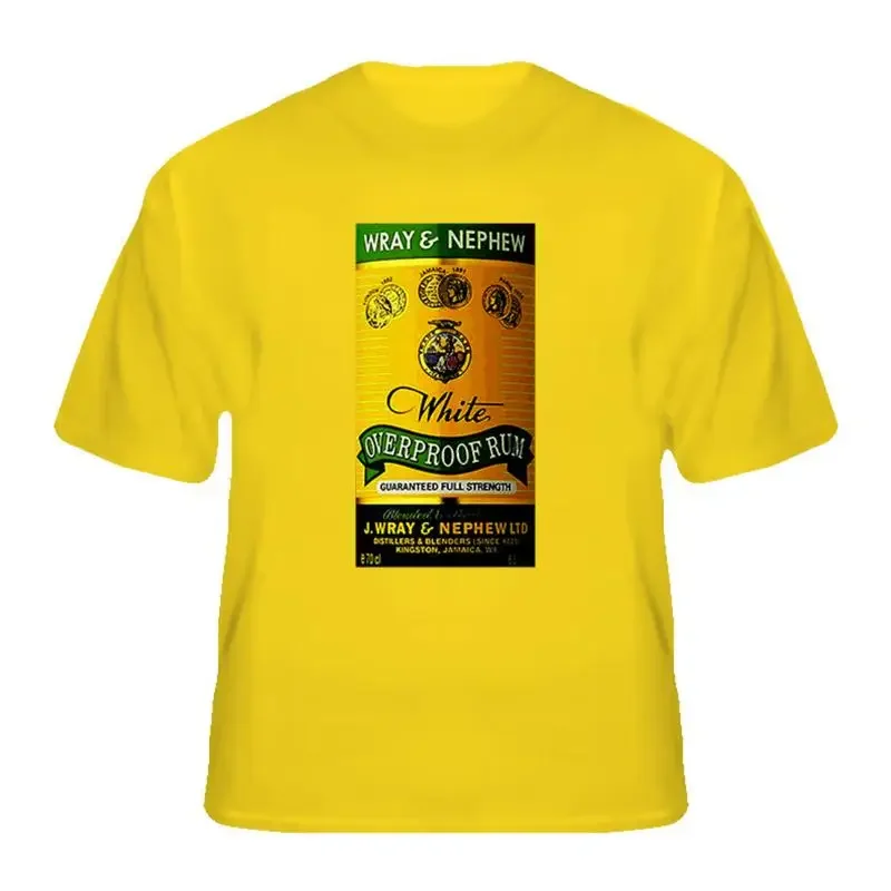 Wray And Nephew Over Proof Jamaican Rum T Shirt
