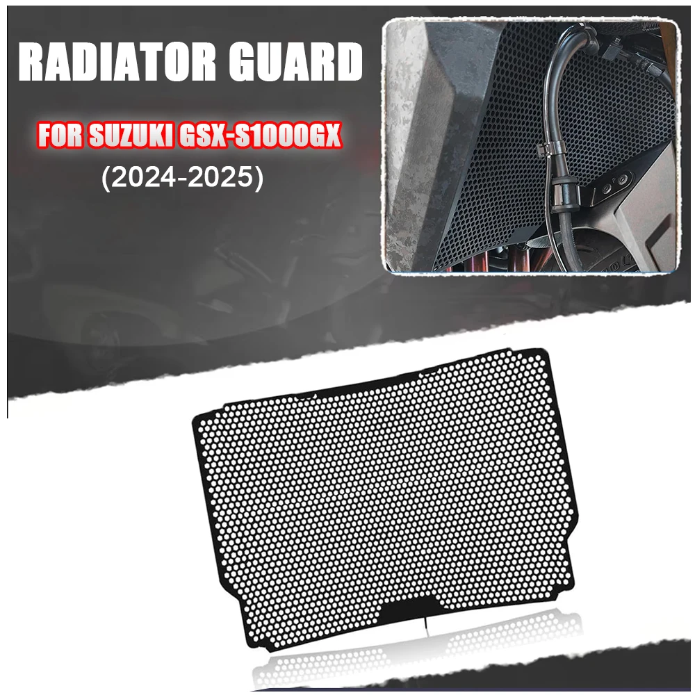 

For Suzuki GSX S1000GX GSXS1000 GX GSX-S 1000 GX GSXS1000GX 24-25 Radiator Guard Protective Cover Accessories Radiator Protector