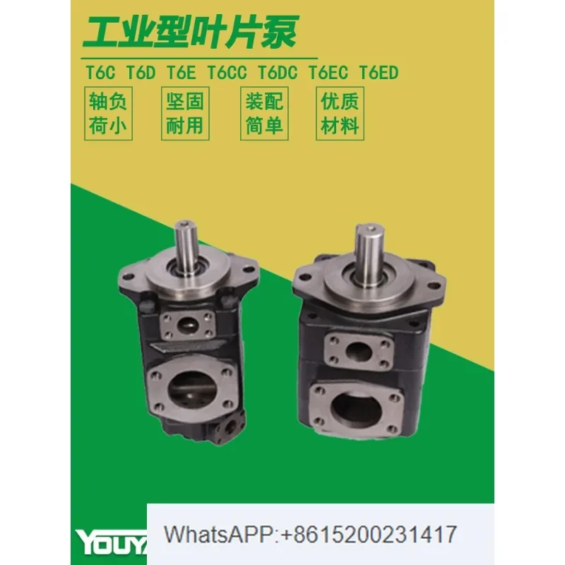 T6C vane pump T6D T6E T6CC T6DC T6EC T6ED-003 005 06 008 010 012 (1PCS)