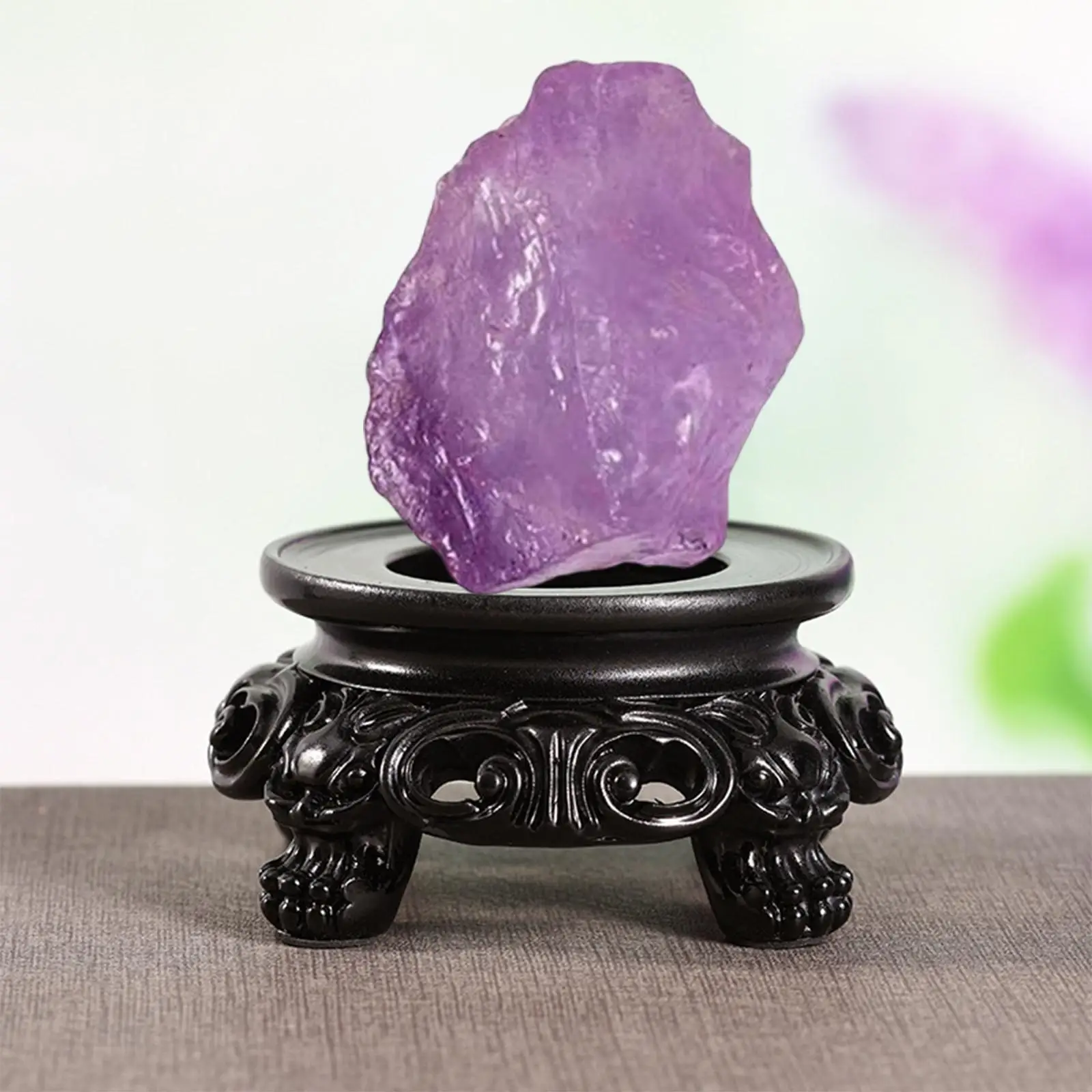 Decorative Resin Display Stand Rack Shelf for Marble Statue Glass Ball Home Office Room Accessories