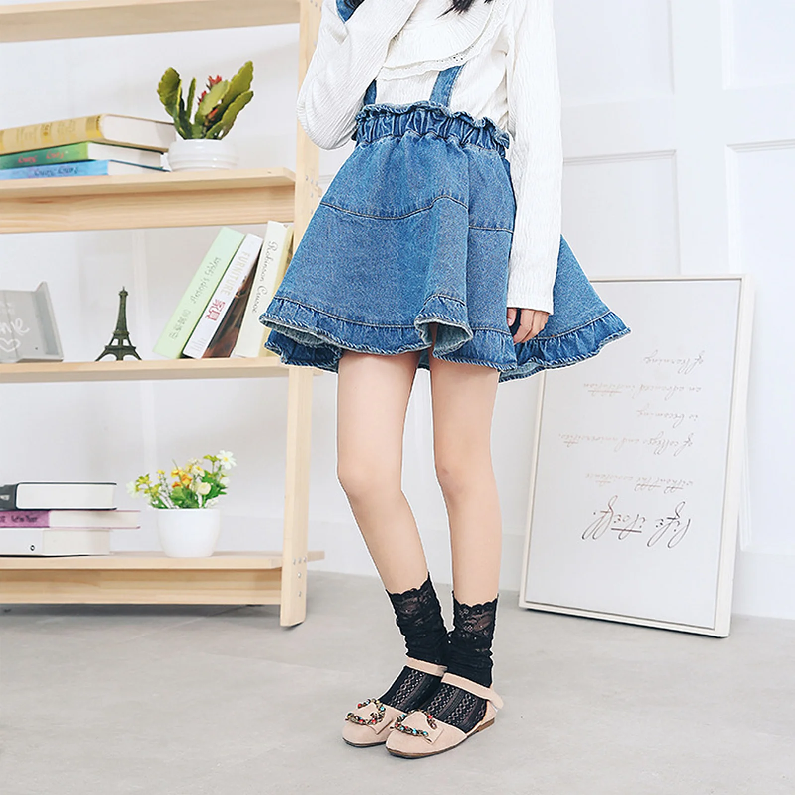 

2Pairs Kids Lace Mesh Socks Breathable Skin-Friendly Ankle Socks for Girls Summer Comfortable Dress Accessories Birthday Party