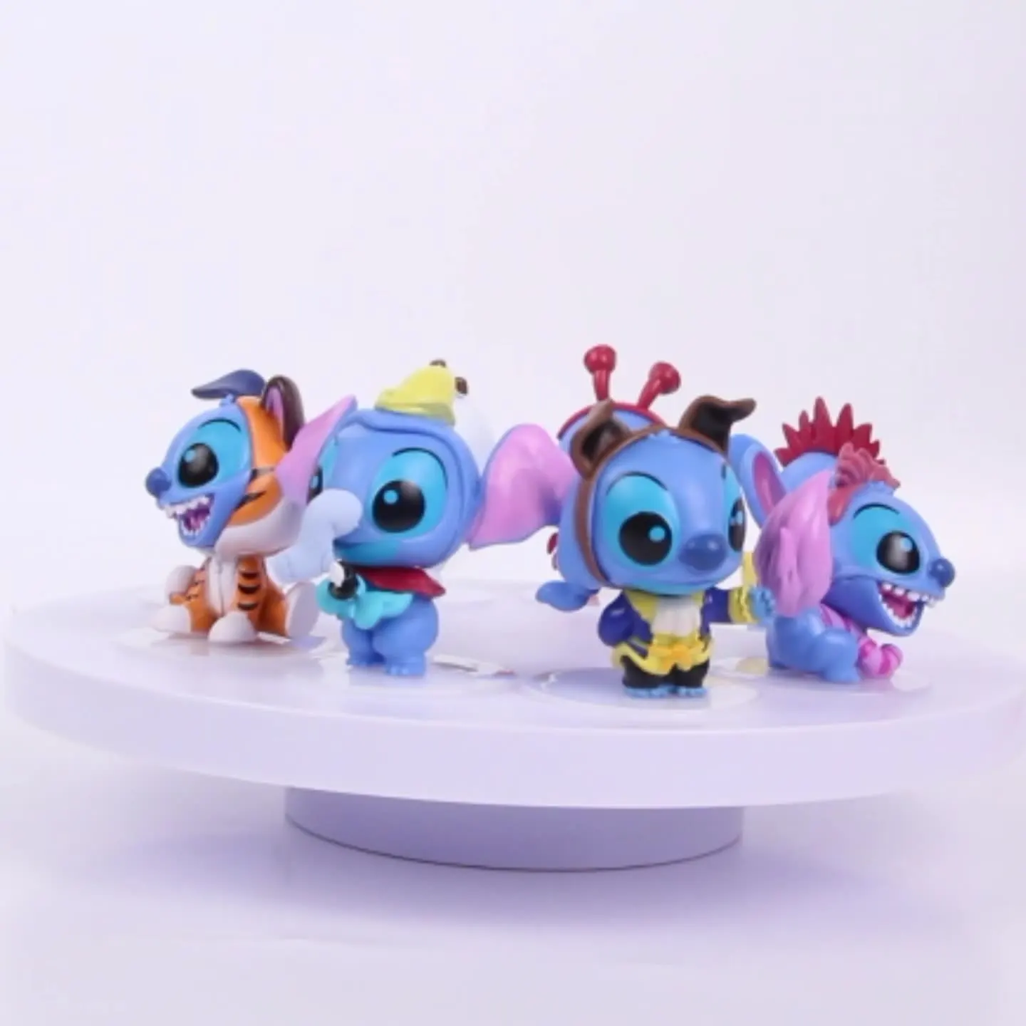 Spot New 100 Anniversary Star Baby Stitch Figurines Ornaments Dolls Stitch Handpiece Cake Models