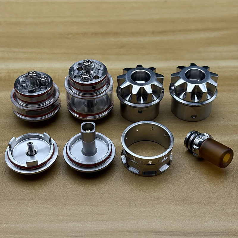 vape The Rook 316SS 22 3 1.5 510. BF RDTA atomizer tank for coils & atomizers - gallery image 6