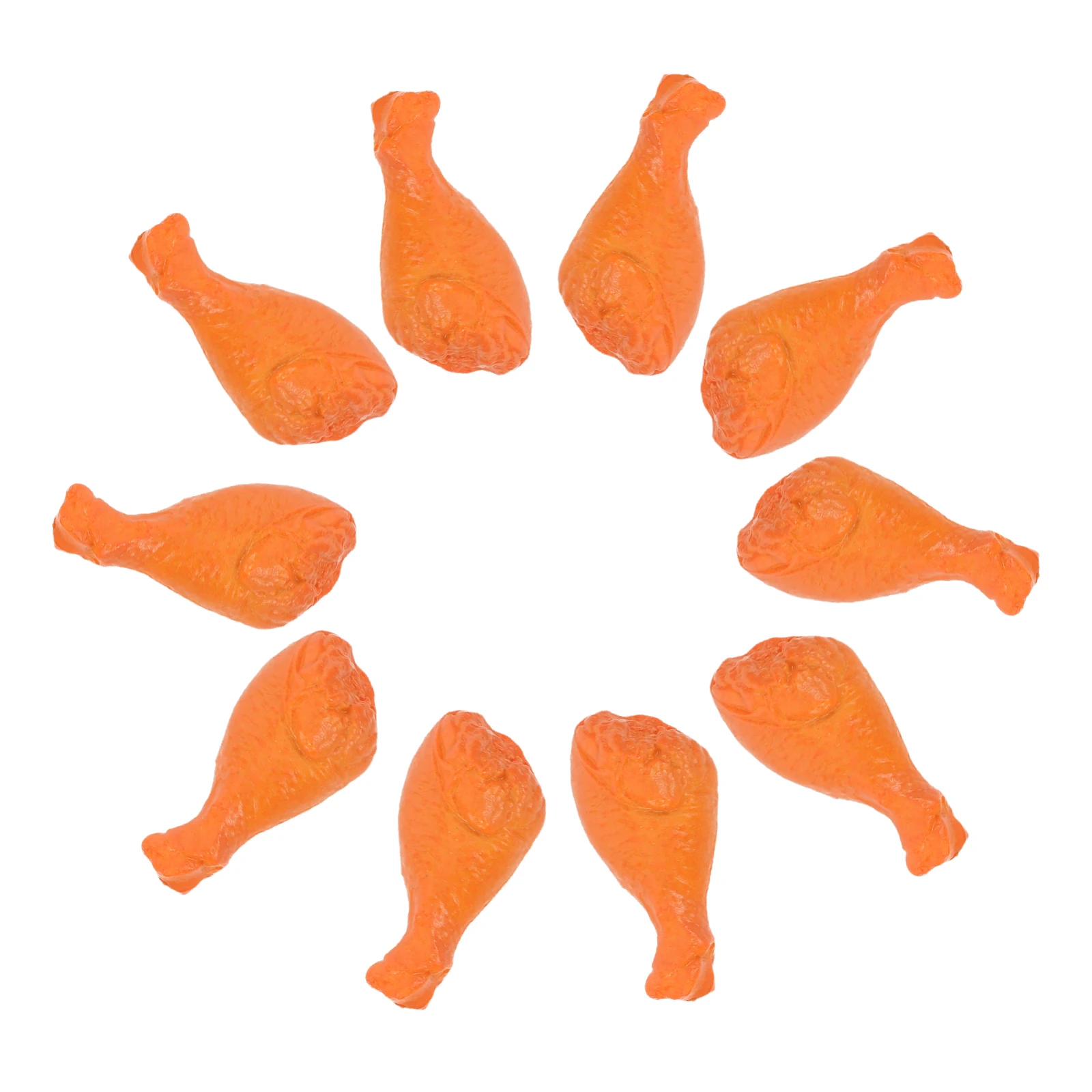 

40 PCS Simulation Chicken Legs Decor Dollhouse Kitchen Accessories Food Drumstick