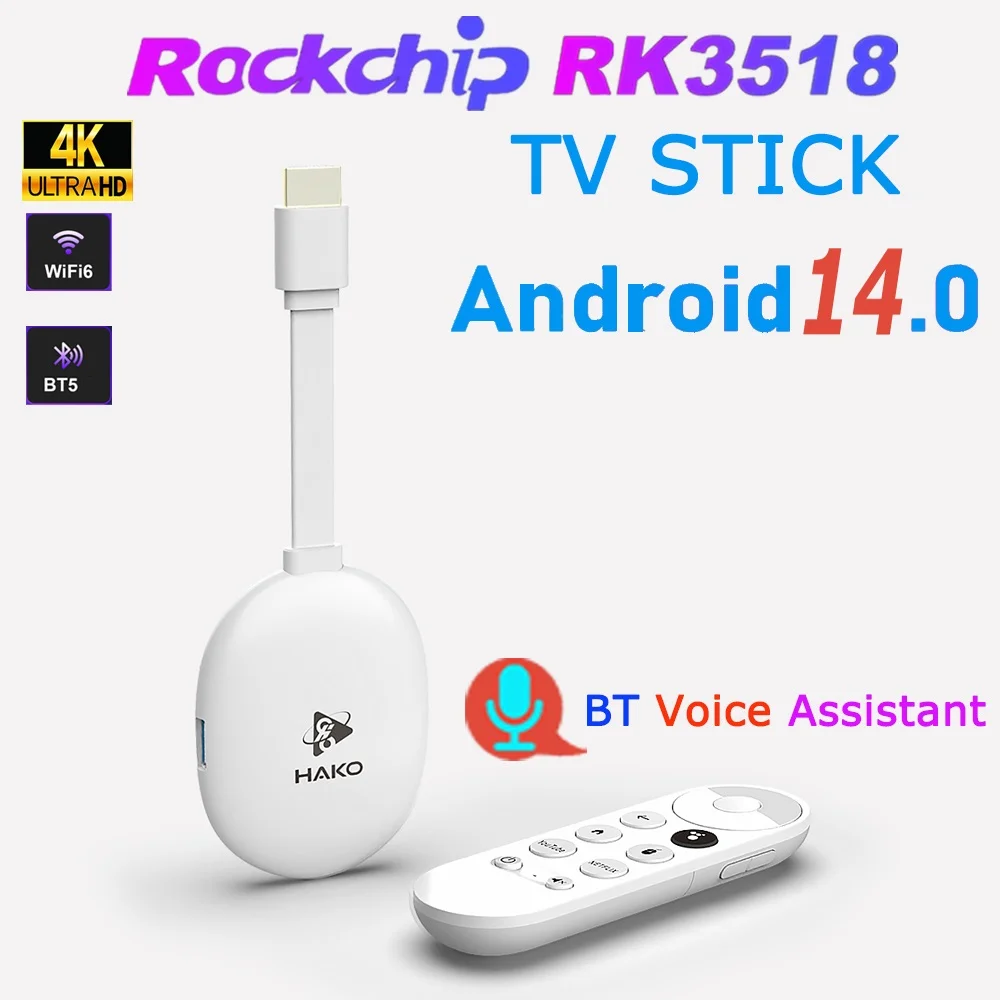 Smart Tv Stick - H96 Max HAKO Android 14.0 TV