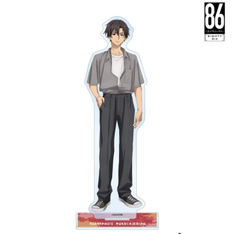 Anime 86 Eighty Six Shinei Nouzen Vladilena Milizé Private Styling Acrylic Stand Model Plate Keychains Desk Decorations