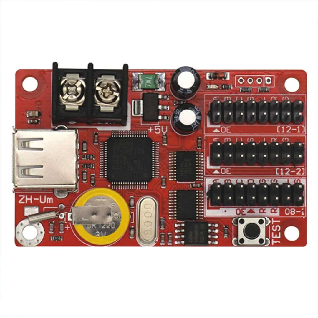 ZH-Um Uc U0 U1 U3 U2 U4 U6 U7 Single And Dual-color USB Flash Drive Control Card Built-in LedOS V6 Operating System