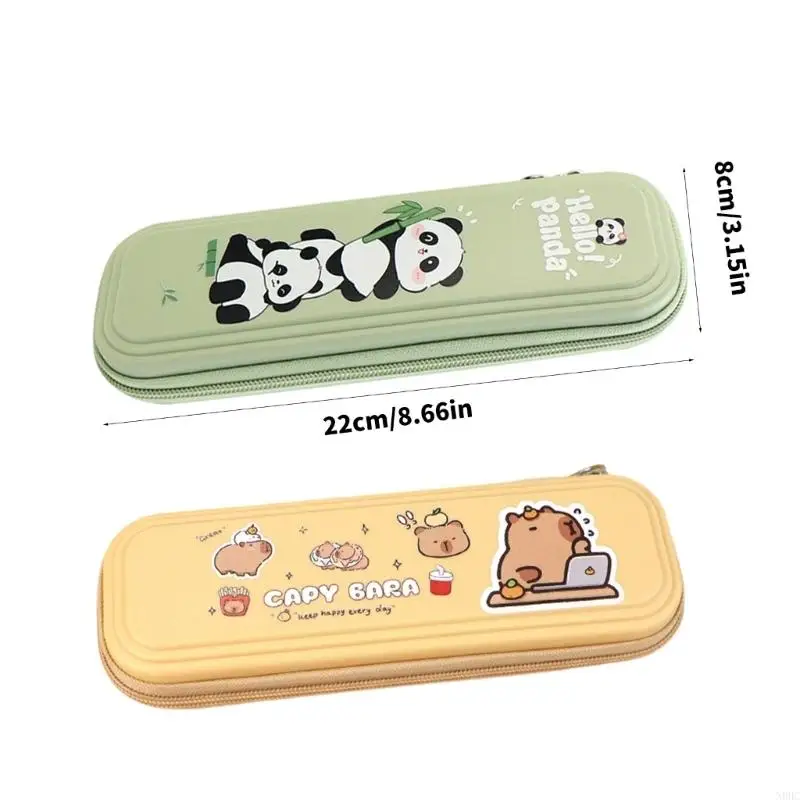 Capibala Bleistiftbox Stift Beutel Bleistift Fall Stift Cartoon Panda Bleistift Fall N0HC