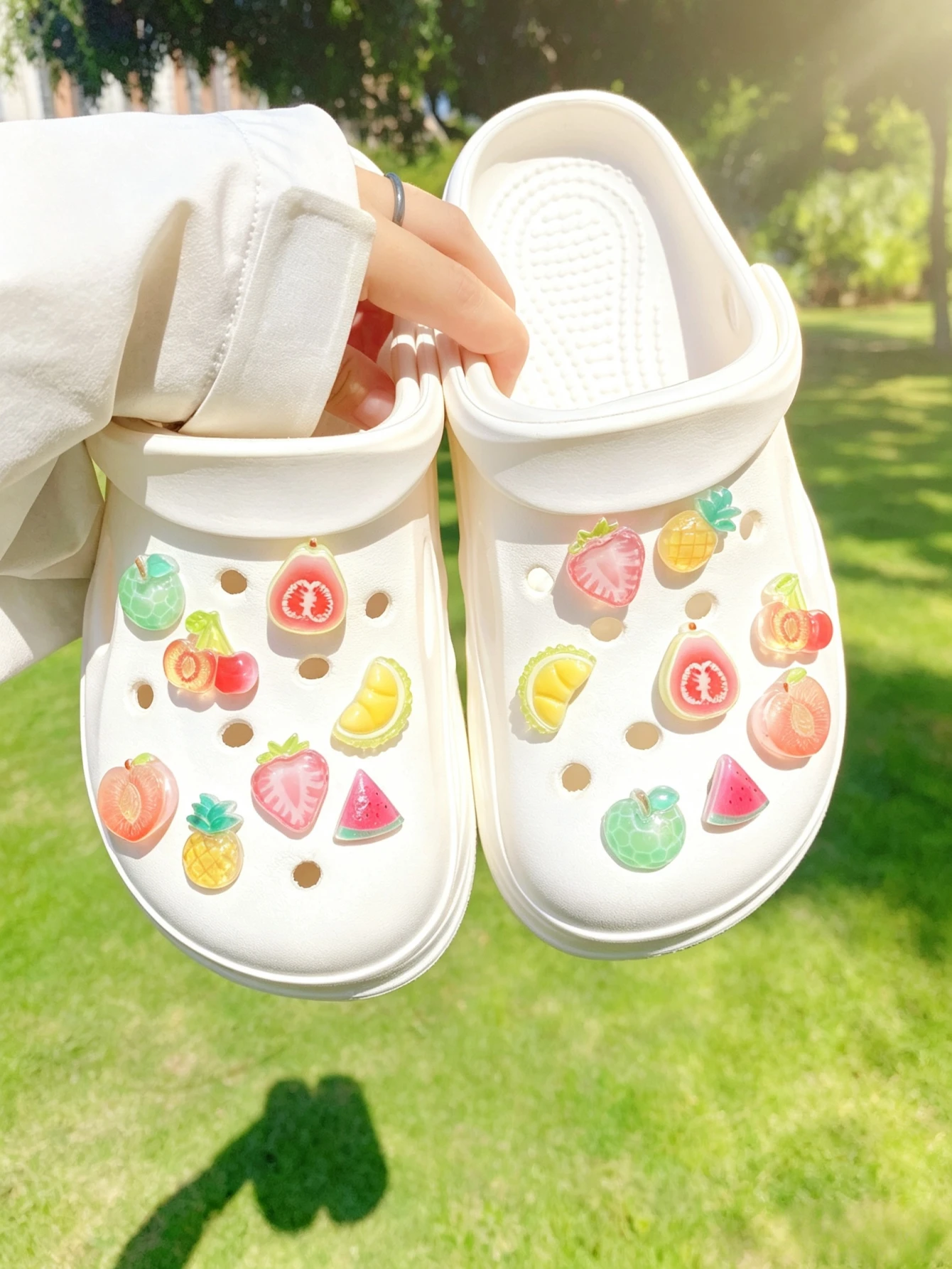 16-piece shoe decoration DIY casual shoe decoration - An interesting and versatile way to personalize your footwear