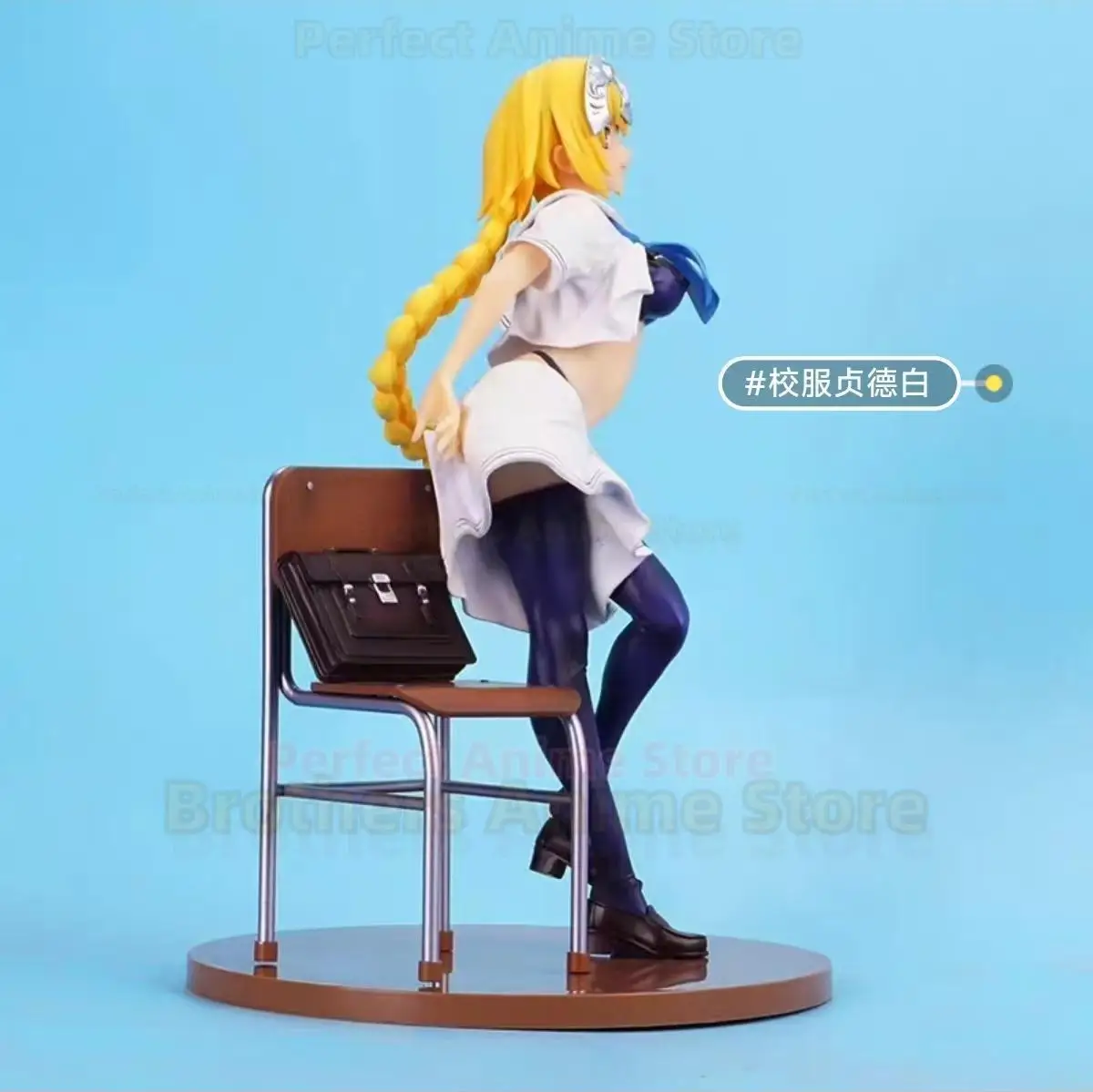 

Spot Fate/Grand Order Black School Uniform Joan of Arc Sailor Suit Joan of Arc Figure Anime 2D