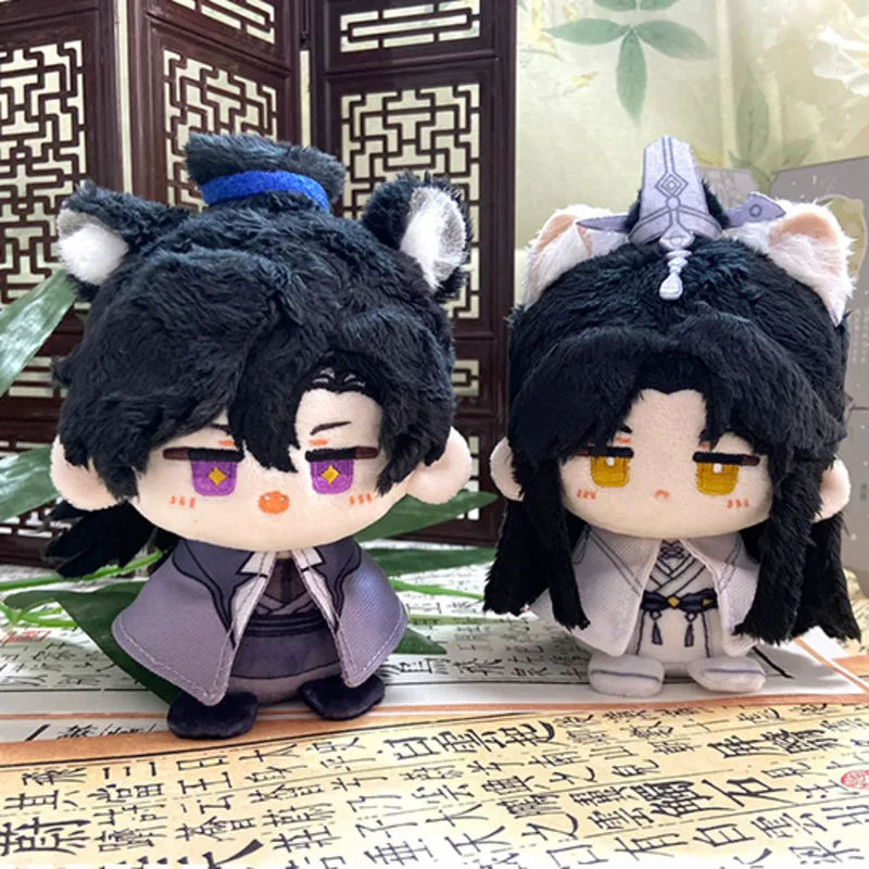 

Эрха 10 см Хаски и его белый кот Шизун Морская звезда Подвеска для тела Мягкая кукла Мо Ран Чу Ваннинг Украшение Брелок для подарка