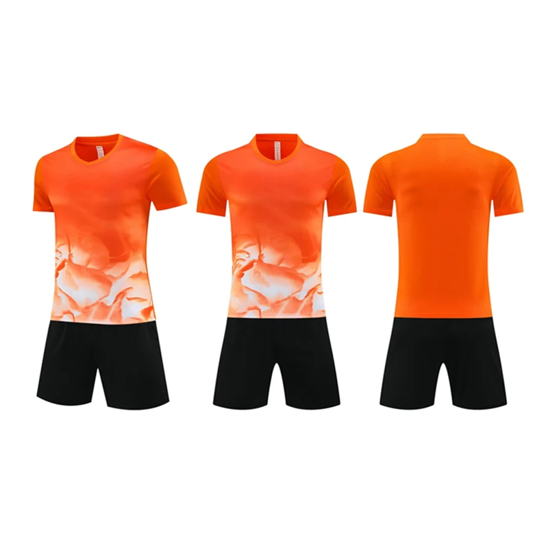 

Quick Drying Soccer Jersey Set for Men Kids Football Tracksuit Jersey Breathable Men Children Team Football Training Suits