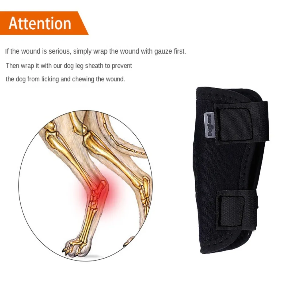 Bandage Dog Arthritis Protector Cover Pain Relief Dog Leg Support Dogs Injury Recovery Dogs Hock Joint Brace Pet Knee Pads