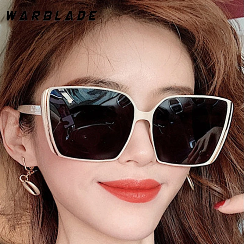

Luxury Designer Sunglasses Women Oversize Vintage Square Frame Sun Glasses Male Summer Traveling Outdoor Driving Shades UV400