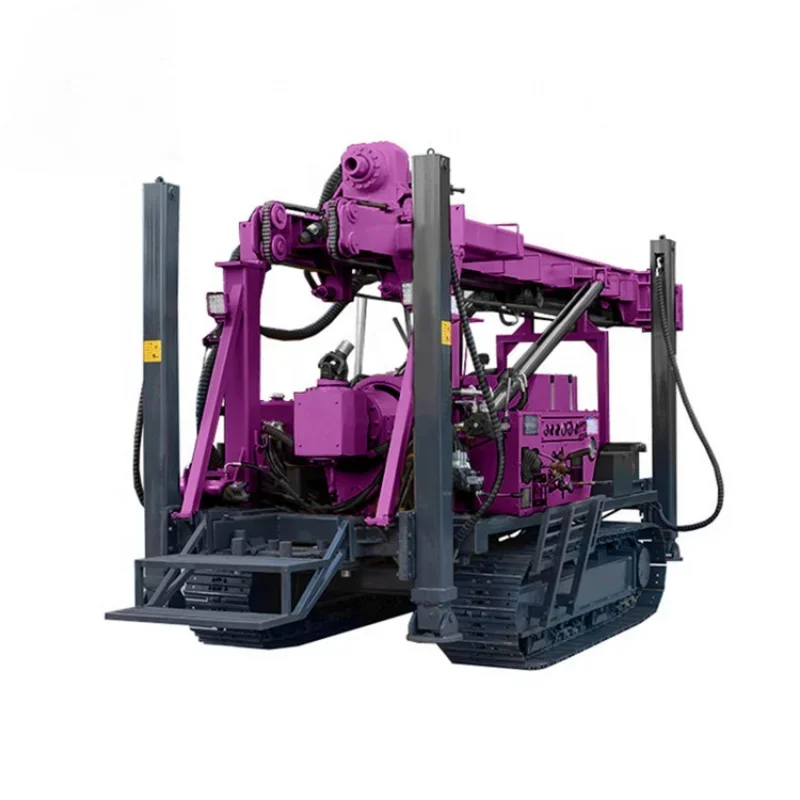 Hydraulic Core Drilling Rig Machine Geological Exploration Sample Drilling Depth 200m Diamond Geotechnical Drill Rigs for Mexico