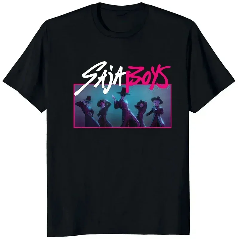 

Fashion Hip Hop Y2K Oversize Kpop Demon Hunter T-shirt Summer Men Casual High Street Punk Short Sleeve Tops Unisex Tee Shirt