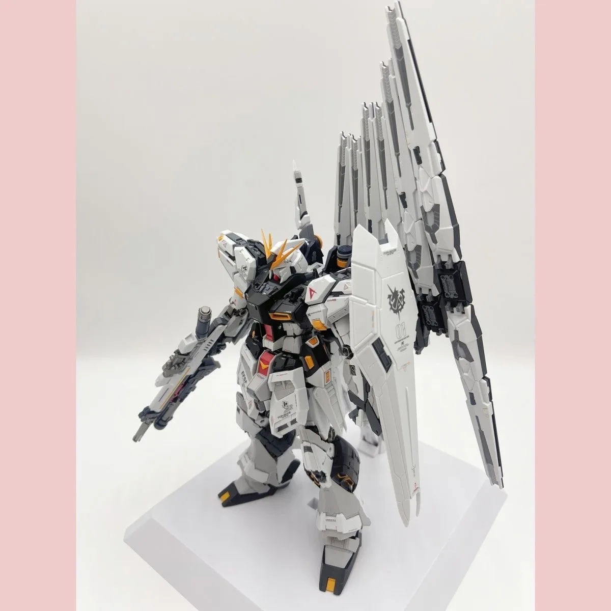 VT V-TIGER MG RX-93 V مقاتلة عمل الشكل 1/100 مقياس GK نمط التجمع أطقم منمذجة U.C.0093 أنيمي الشكل ديكور هدية عيد ميلاد
