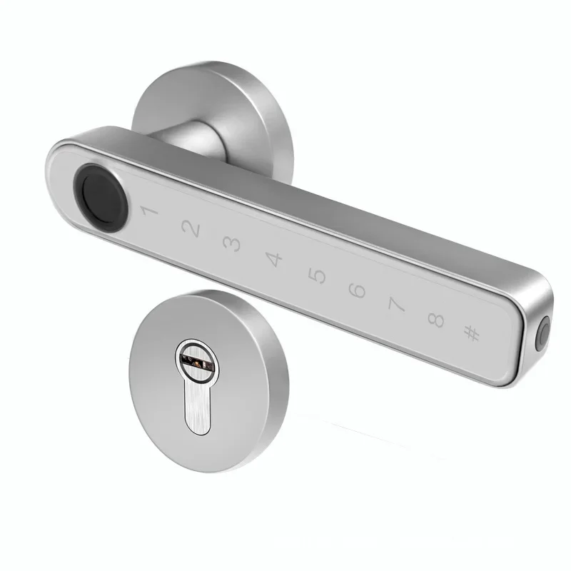 Tuya Smart Door Lock Electric Digital Split Lock Fingerprint Password APP Unlock Locks Smart Home Security Biometric Door Lock