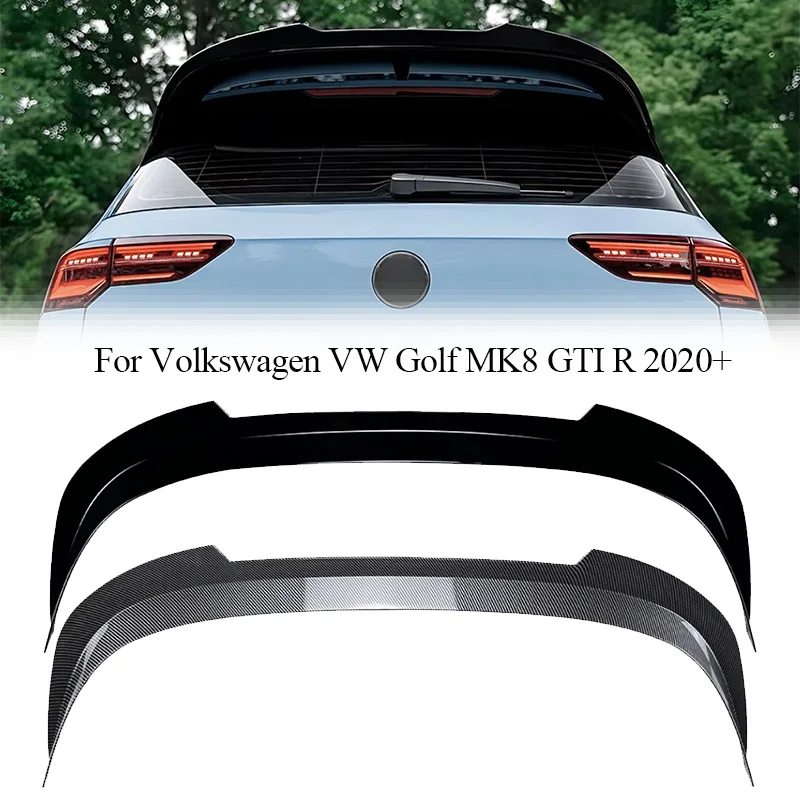 Auto Hinten Stamm Spoiler Für Volkswagen VW Golf 8 MK8 R GTI 2020 2021 2022 2023 Auto Heckspoiler Flügel diffusor Körper Kit